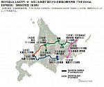 JR北海道の路線図1