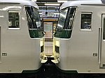 終点・東京駅に到着した185系6+4両の踊り子56号(2020/7/24)