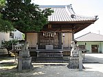 2020.8.6 (8) 大友天神社 - 拝殿 1980-1500