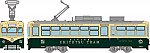 鉄道コレクション 富山地方鉄道軌道線デ7000形 7022号車レトロ電車