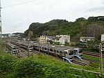 JR逗子駅の先にある留置線を京急逗子線の列車から眺める(2020/9/22)