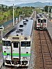 [JR北]キハ40形気動車1725＆キハ54形気動車504@比布駅（宗谷本線）