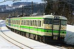 115系5B　キムワイプ　塚山～越後岩塚　2011.02.19