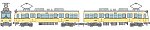鉄道コレクション 京阪電車大津線600形1次車（びわこ号色塗装車両）2両セット
