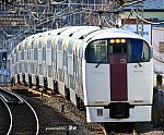 215系湘南ライナー　東海道貨物線戸塚　2020.03.11