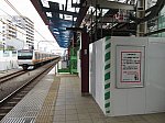 武蔵境駅のホーム延伸工事