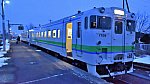 [JR北]キハ40形気動車1705＠鵡川駅（日高本線）