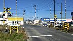 石巻線涌谷高校運動場前踏切海側1