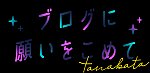 ブログに願いをこめて tanabata