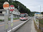 2021.7.27 (123) 根崎バス停 - 東岡崎いきバス 1980-1480