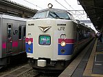 485系電車で運行されていた、かもしか号。 （2007年9月15日 青森駅）