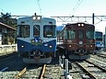 20201025富士急行線陣馬号と富士登山電車