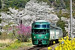 4-23・b-DSC_5811・ゆふいんの森１号・豊後中川～天ヶ瀬・