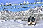 上越線大雪開通一番列車 E129系 2021.12.29 2218