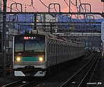 JR東日本E233系2000番台　祖師ヶ谷大蔵～千歳船橋　2022.01.01