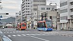 [Tram/LRV] 伊予鉄道松山市内線2006 ＆ 5007@大手町駅前