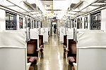 JR西日本115系（岡山地区2連ワンマン車）車内