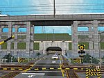 仮想Re-Colorレイアウトから踏切道路トンネル2