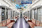OsakaＭetro22系（リニューアル・内装更新車）車内