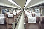 JR西日本　100系新幹線　車内