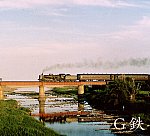 197107石並川鉄橋C57