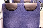 京阪3000系 座席モケット、枕カバー