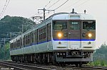 117系3000番台セキN-01　広島地区新塗装　2011.10.09