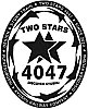 特急ふたつ星4047乗車記念のスタンプ。