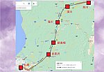 (旭川延伸案ルート図)