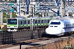 JR東日本E231系電車＆JR東海700系新幹線