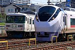 JR東日本E657系＆国鉄185系電車