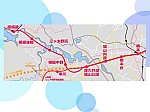 (京王相模原線延伸予定図)