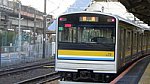 鶴見線205系回送浜川崎駅発車(撮影 2024年1月21日 16時44分) (1)