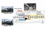 ((稲田堤駅の新構内図))