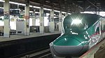 大宮駅17番線E5系回送入線(撮影 2024年3月19日 12時32分) (5)