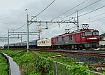 9171レ　EH500-31＋マニ50＋ロイヤルエクスプレス　2024/07/15 10:48　東北本線東鷲宮－栗橋