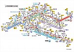 大手町駅構内立体図_R