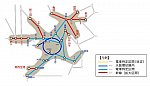 ((大阪圏電車特定区間拡大の図))