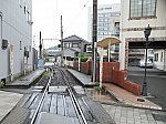 伊予鉄道城北線　平和通一丁目停留場