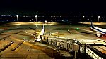 夜の羽田空港