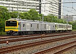 配9730M　E493系オク02編成+キハ112-108+キハ111-108　2024/10/17 6:38　東北貨物線浦和－赤羽