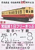常総線開業100周年記念フリーきっぷキハ900形