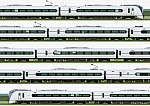 E353系S101編成 長編成サイドビュー