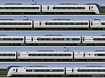 E353系S111編成 長編成サイドビュー