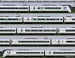 E353系S107編成 長編成サイドビュー 特急あずさ38号