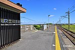 E131系、紺碧の空のもと十二橋をゆく
