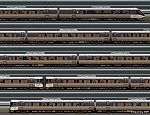 383系A5編成+383系A201編成 特急「しなの」長編成サイドビュー（2025/9/6）