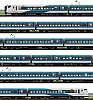 E257系2000番台NA-12編成 長編成サイドビュー