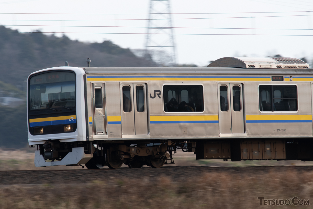 JR東日本発足後に初めて開発した一般形車両、209系