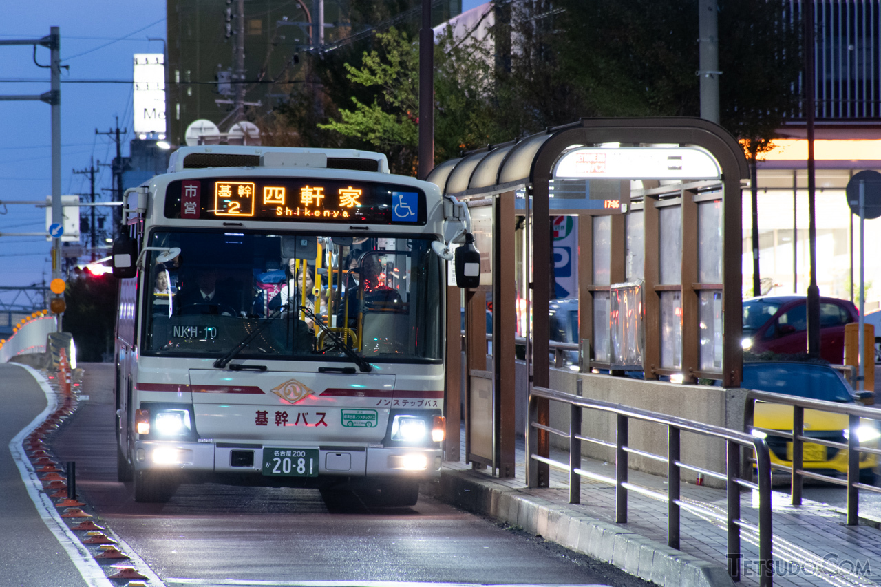 名古屋市交通局の「基幹バス」基幹2号系統